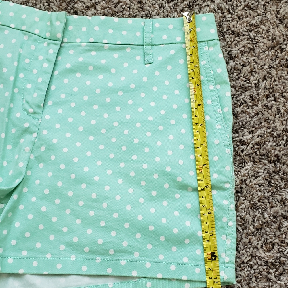 Mint Green Polka Dot Shorts - Picture 9 of 9